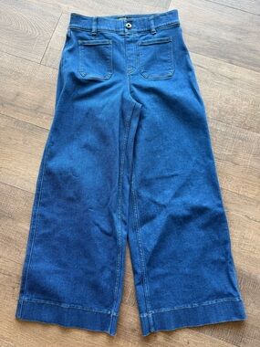 NWOT Spanx wide leg jeans